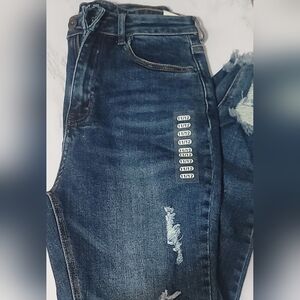 Distressed Denim Jeans